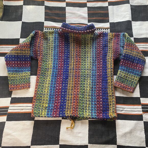 Vintage Spirit Of The Andes Wool Blend Zip Up Sweater Coat. M/L. Pockets! - Picture 10 of 16